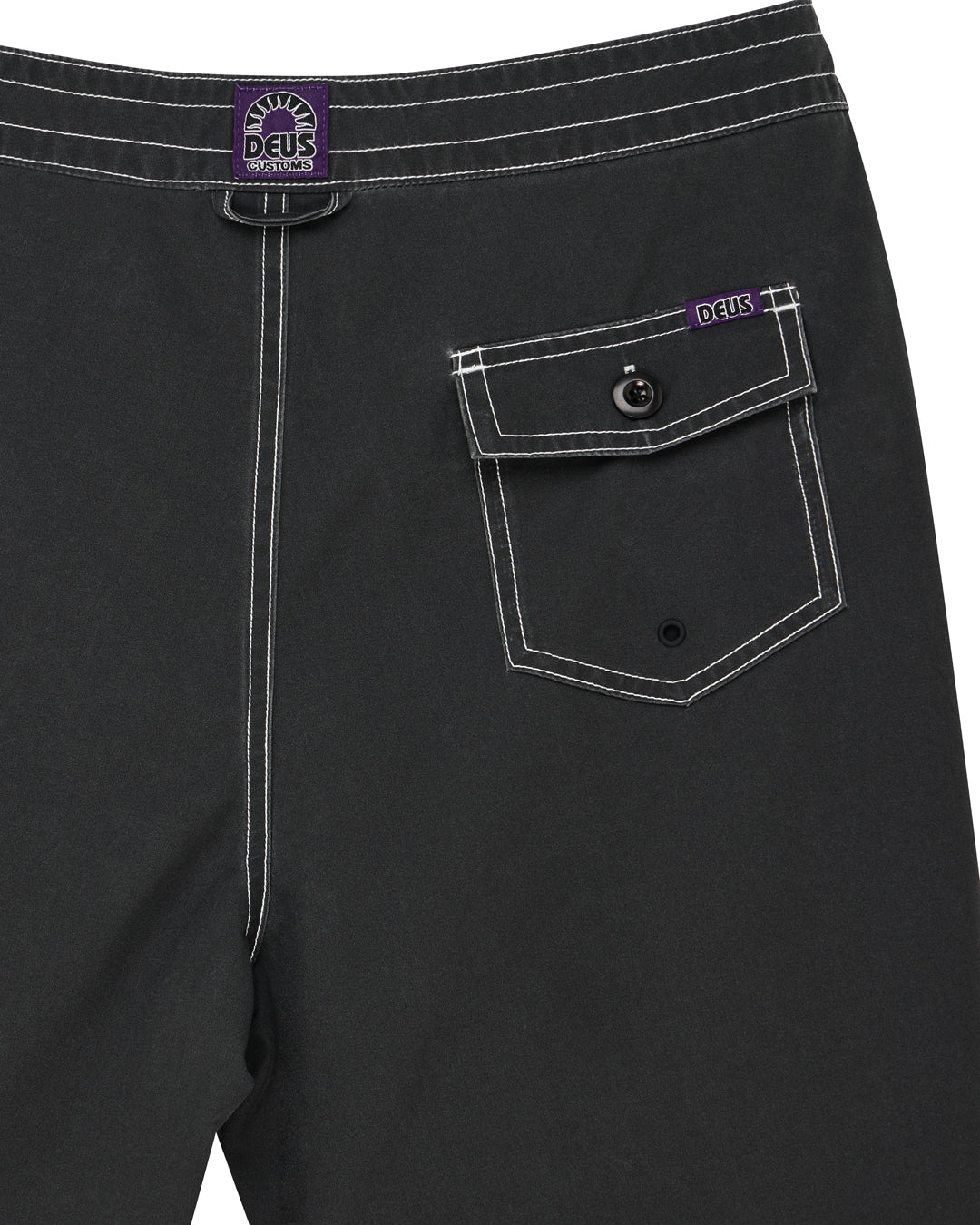 DEUS EX MACHINA AERIAL MESH BOARDSHORT - ANTHRACITE