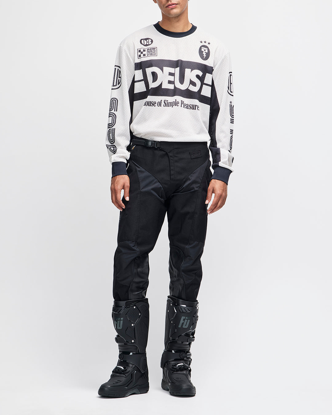 DEUS EX MACHINA MOTO OFF ROAD PANT - BLACK
