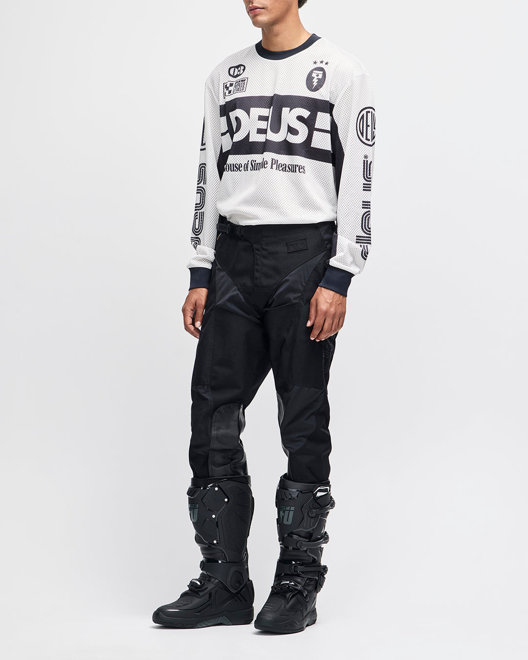 DEUS EX MACHINA MOTO OFF ROAD PANT - BLACK