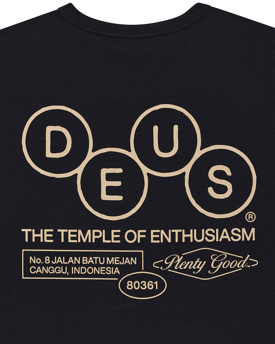 DEUS EX MACHINA Mechanism Tee - Black