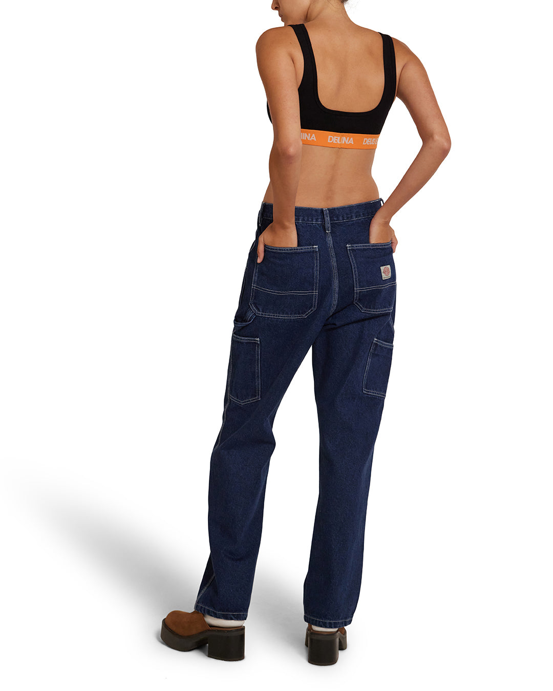 DEUS EX MACHINA NUMEROLOGY CROP - ANTHRACITE