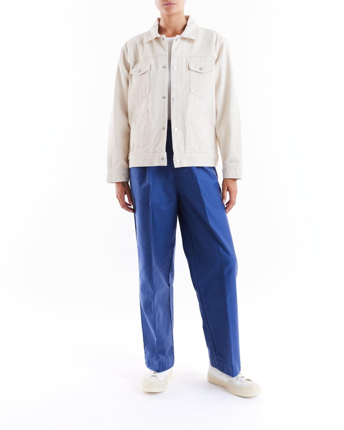 DEUS EX MACHINA SEPTEMBER DENIM JACKET - NATURAL