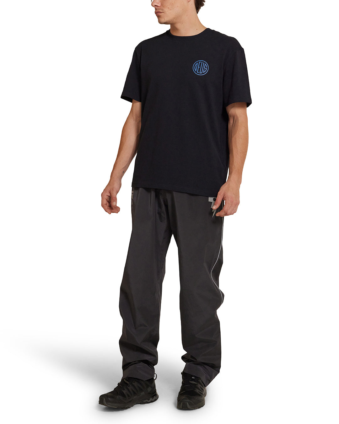 DEUS EX MACHINA DRIZZLE RAIN PANT - BLACK