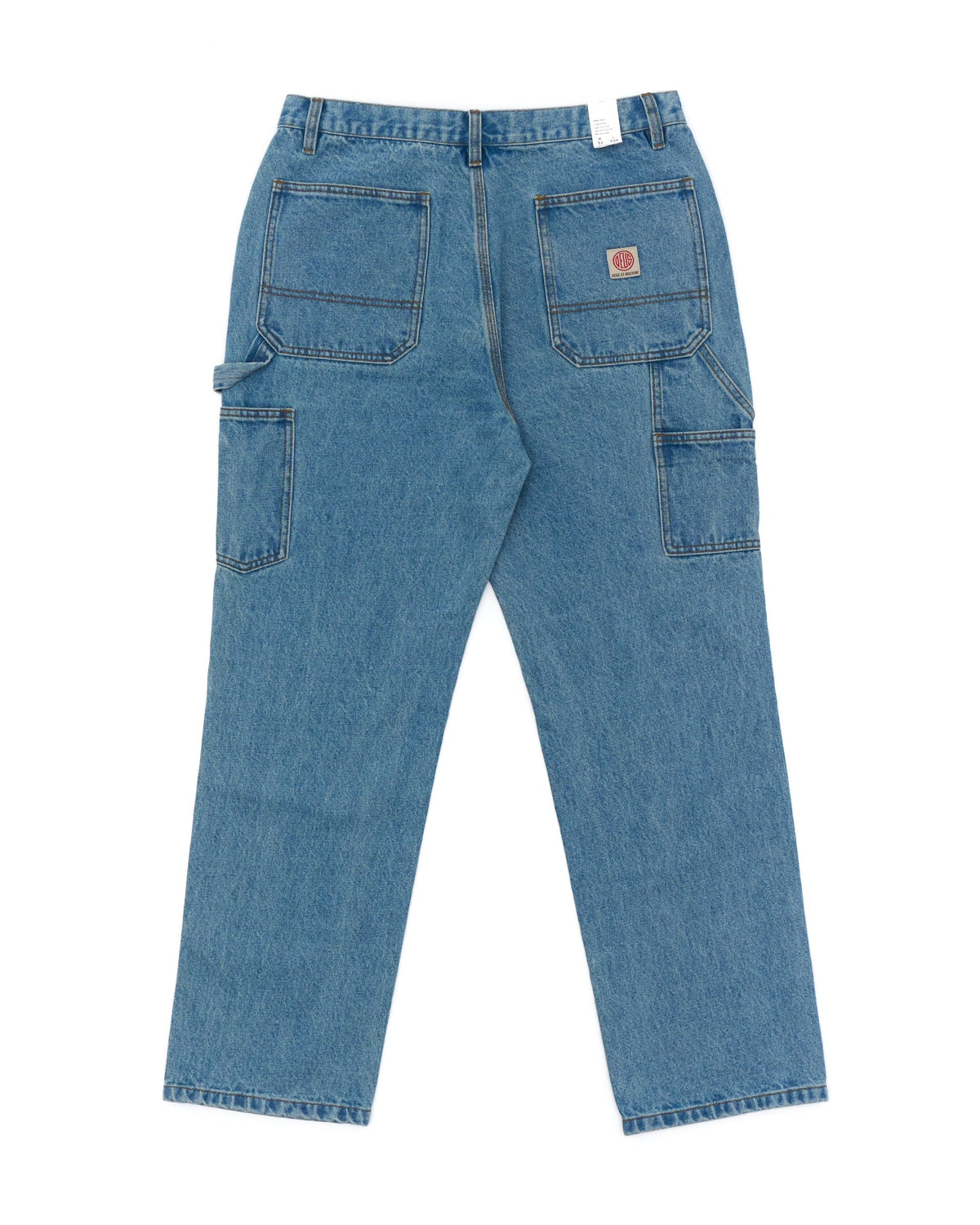 Big Fella Denim Pant - Lt Stone|Flatlay