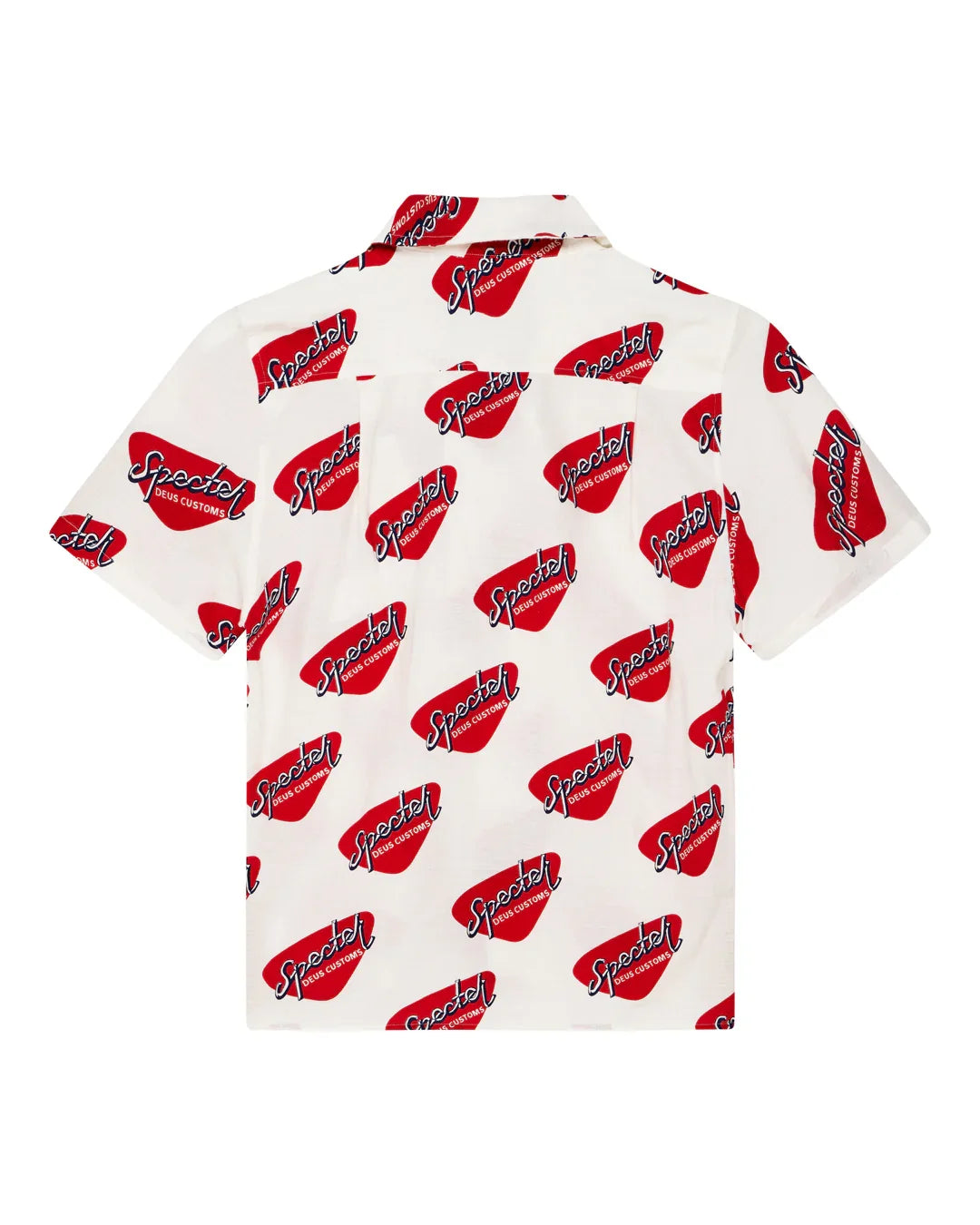 DEUS EX MACHINA SPECTER STAMP SS SHIRT - VINTAGE WHITE