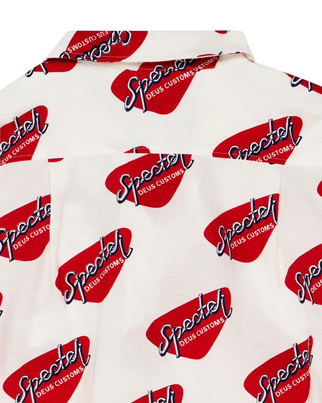 DEUS EX MACHINA SPECTER STAMP SS SHIRT - VINTAGE WHITE
