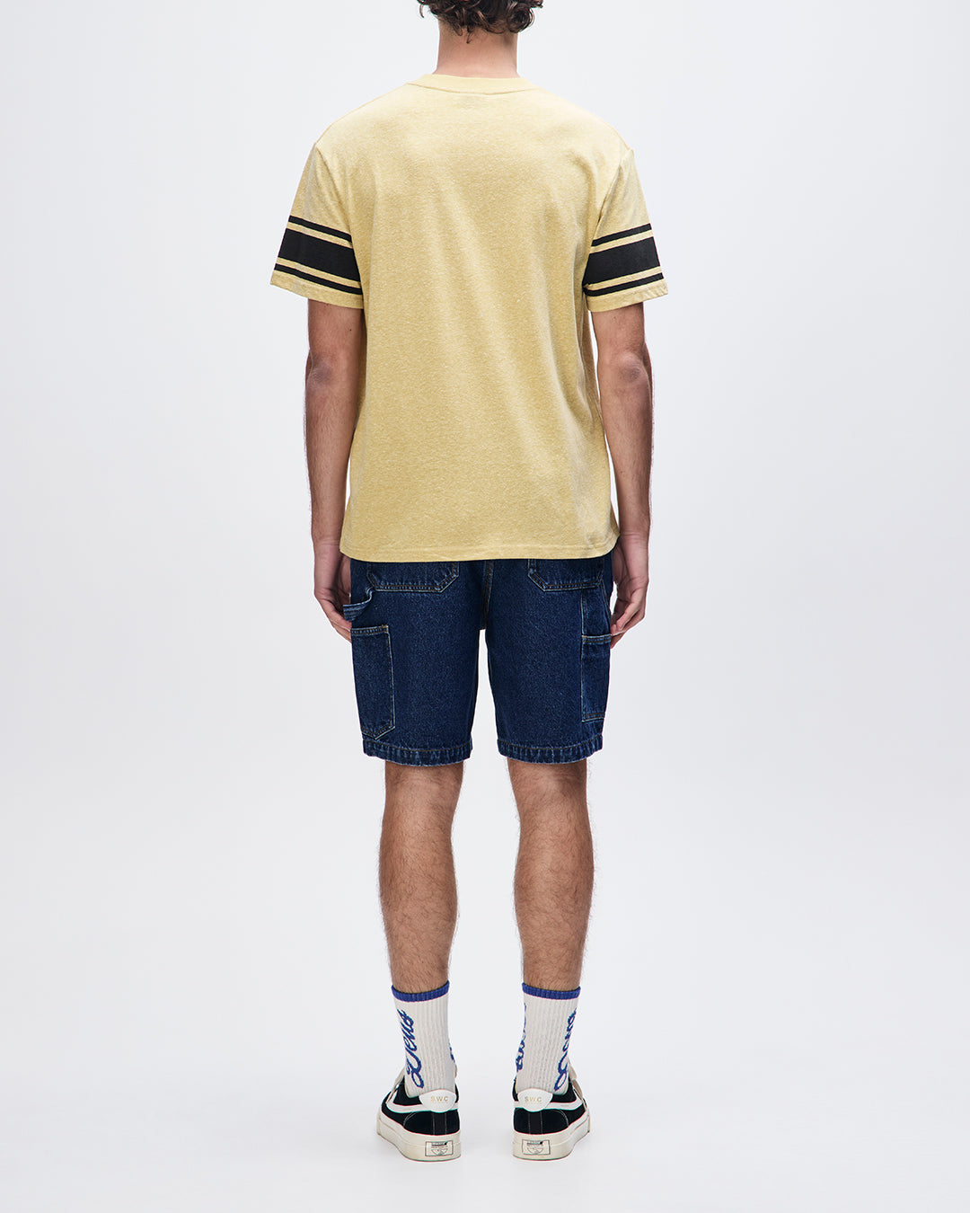DEUS EX MACHINA FLAMMABLE TEE - MIMOSA GOLD