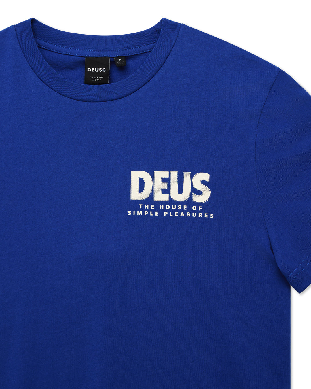 DEUS EX MACHINA CHROMIUM TEE - CLASSIC BLUE