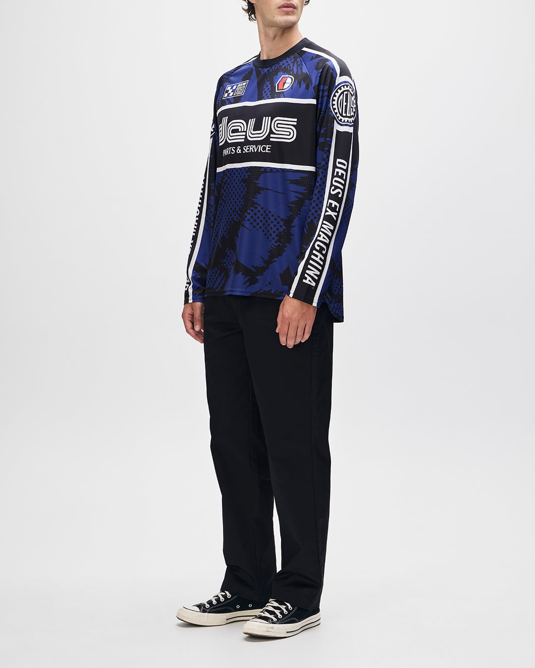 DEUS EX MACHINA TILLMENT MX JERSEY - ESTATE BLUE