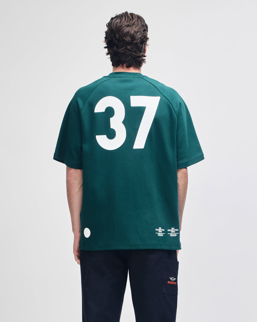 DEUS EX MACHINA NO. THIRTY SEVEN TEE - RACE GREEN