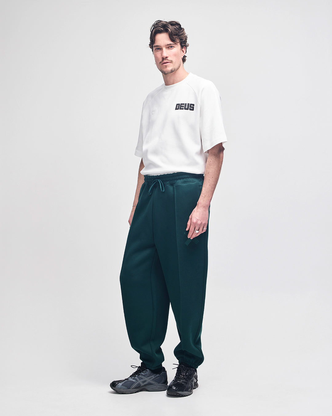 DEUS EX MACHINA MINI TRACKPANT - RACE GREEN