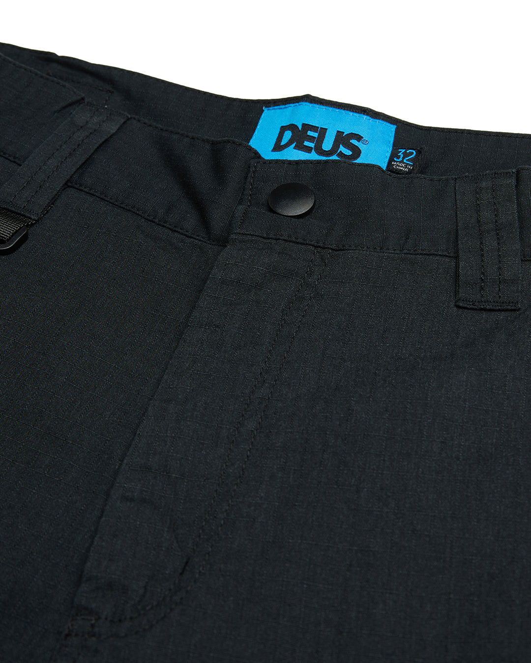 DEUS EX MACHINA ONSHORE CARGO PANT - BLACK