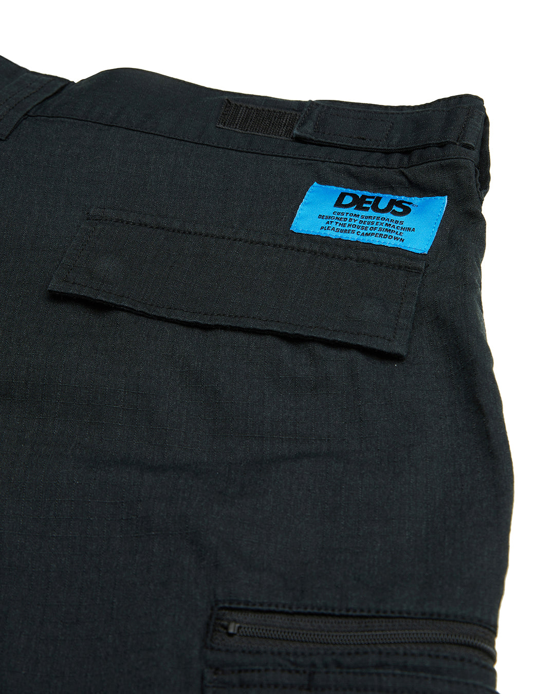 DEUS EX MACHINA ONSHORE CARGO PANT - BLACK