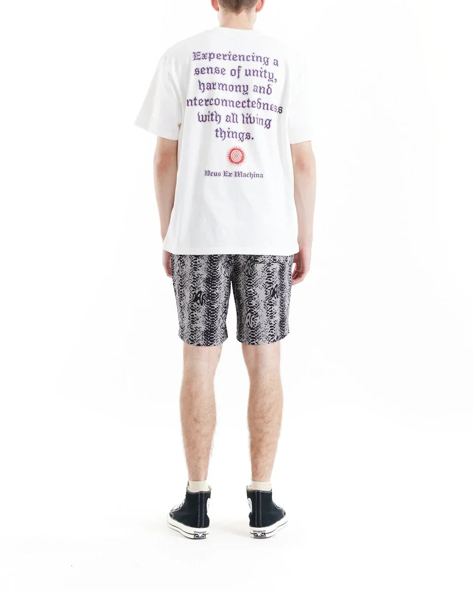 DEUS EX MACHINA SNAKE EYES BEACH SHORT TITANIUM
