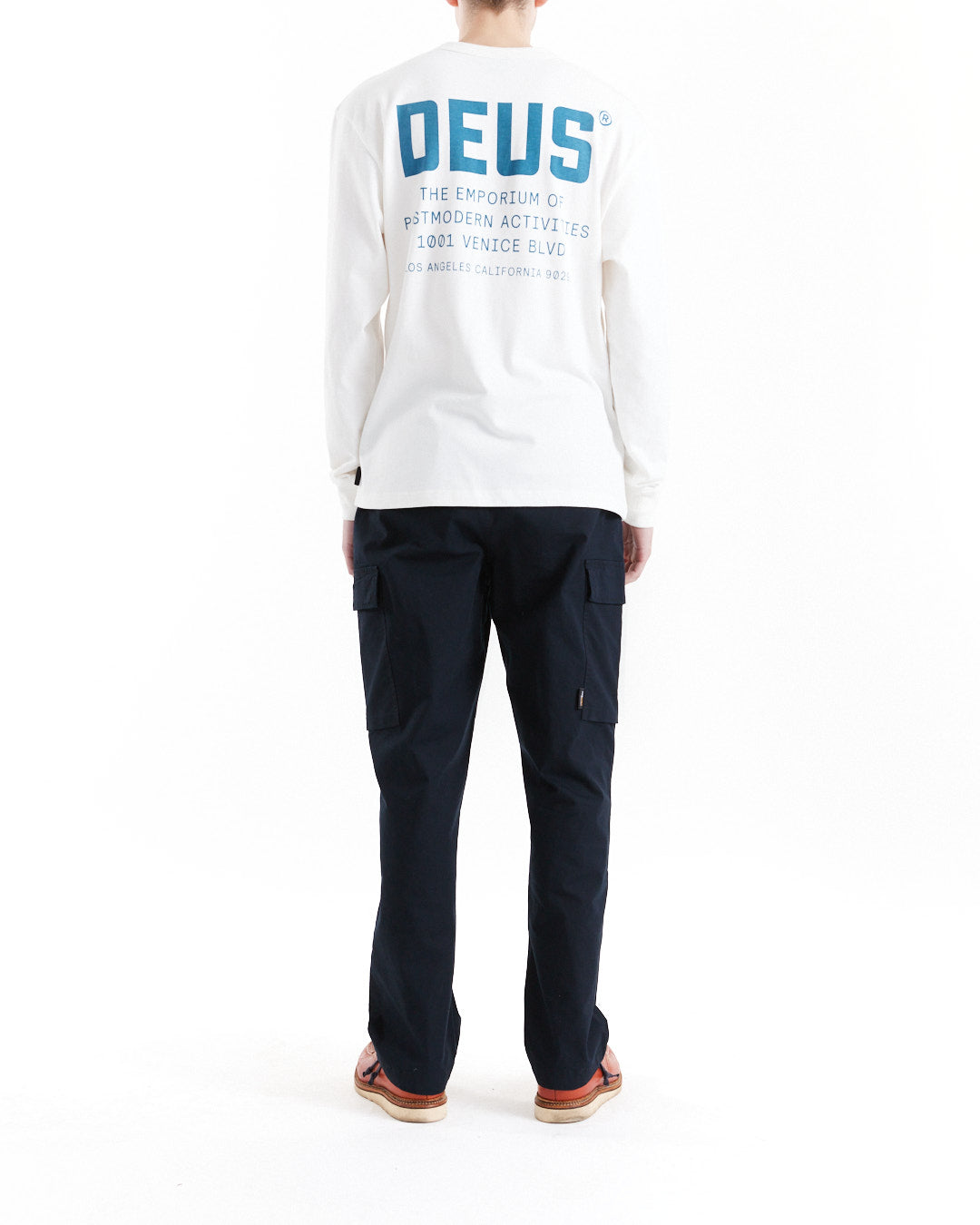 DEUS EX MACHINA LEGION POPLIN SURF PANT - BLACK