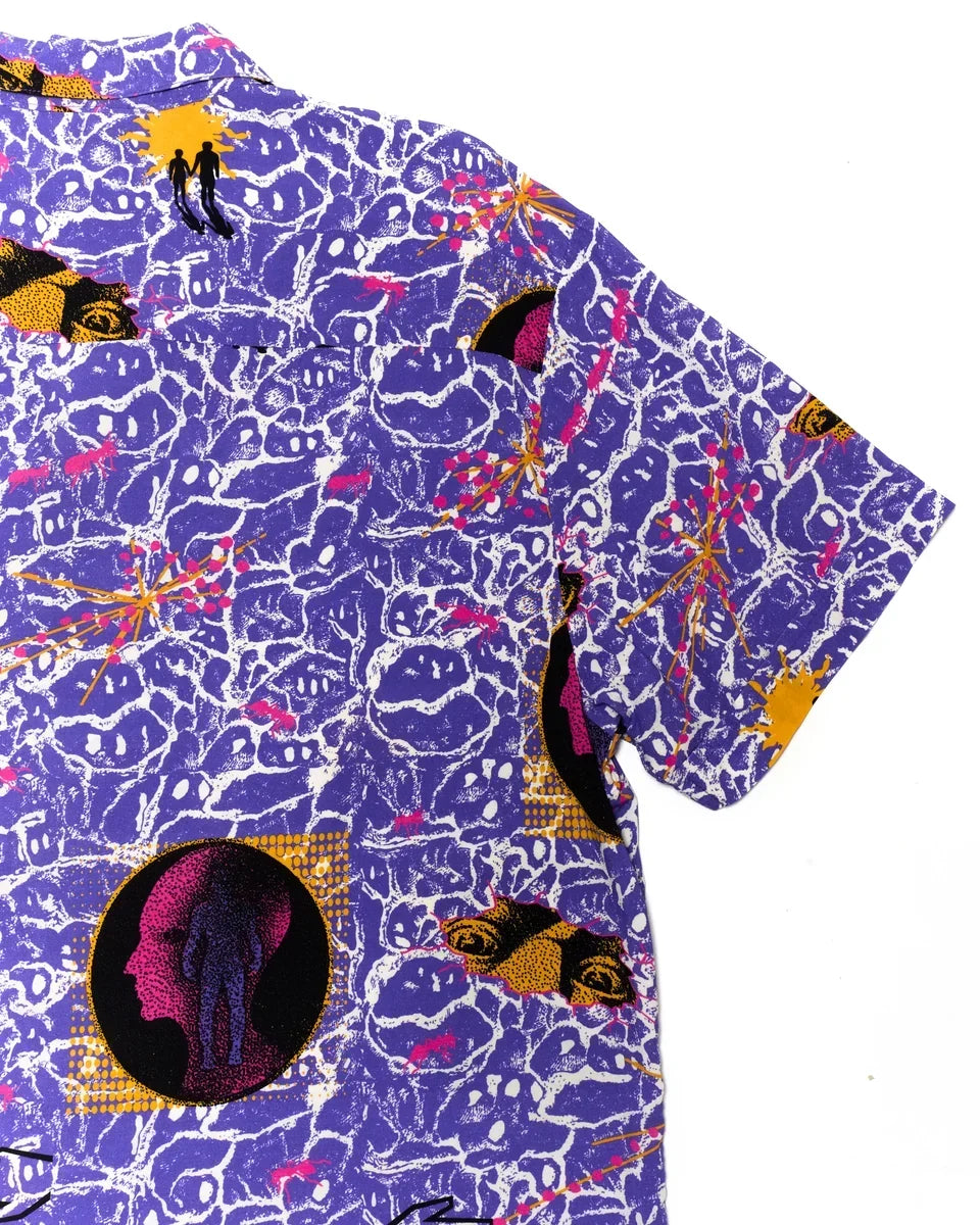 DEUS EX MACHINA FUTURE HISTORY SHIRT VIOLET