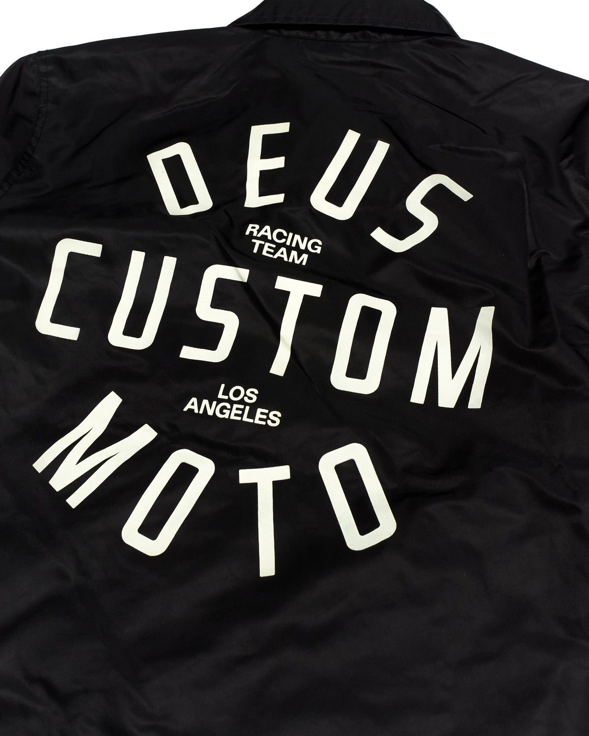 DEUS EX MACHINA ENGINEER NYLON COACH - BLACK