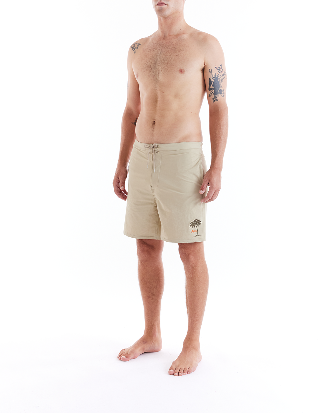 DEUS EX MACHINA TROPICAL BOARDSHORT - SAFARI