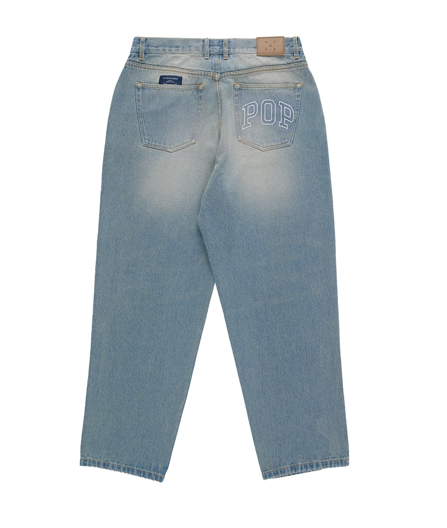 POP DRS PANT - WASHED DENIM