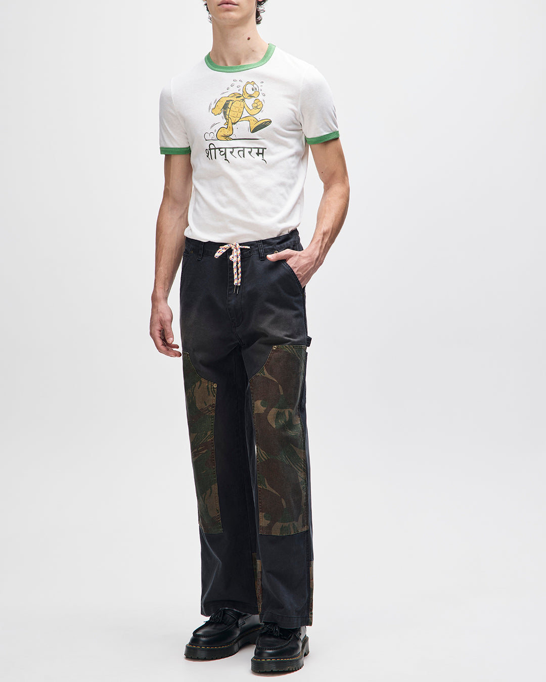 DEUS EX MACHINA FASTER TEE - DIRTY WHITE
