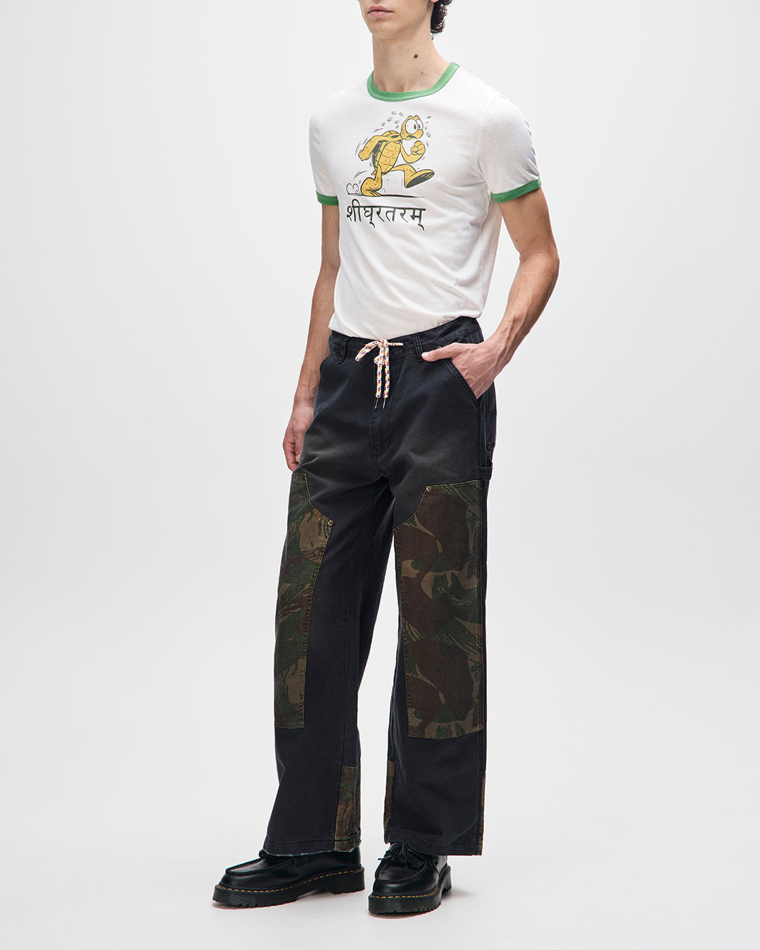 DEUS EX MACHINA FASTER TEE - DIRTY WHITE