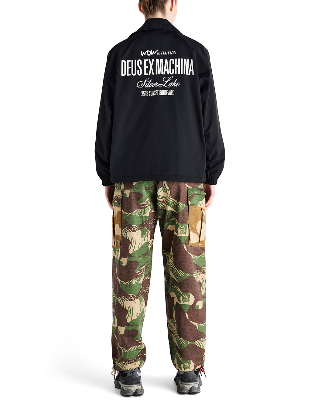 DEUS EX MACHINA SENSORY OVERLOAD COACH - BLACK