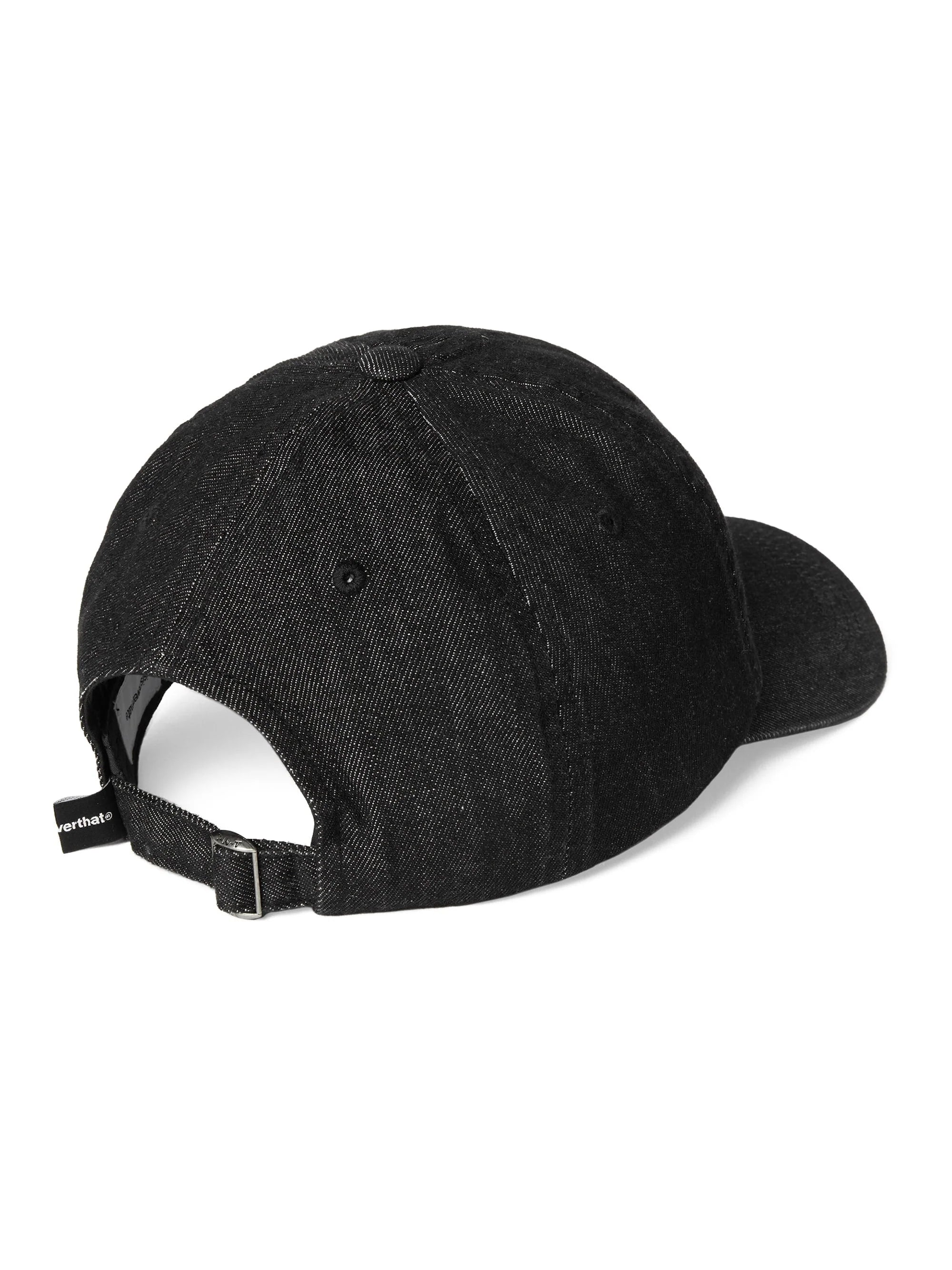 THISISNEVERTHAT DENIM T-LOGO CAP - BLACK
