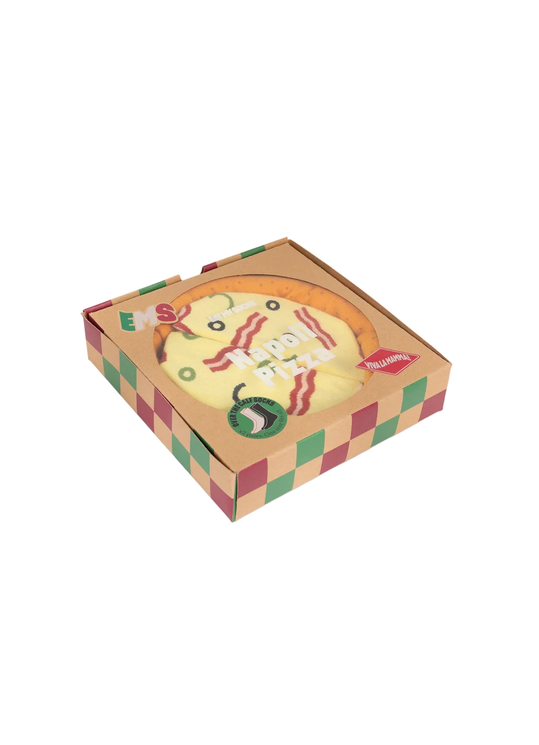 EAT MY SOCKS NAPOLI PIZZA FULL_2 - YELLOW