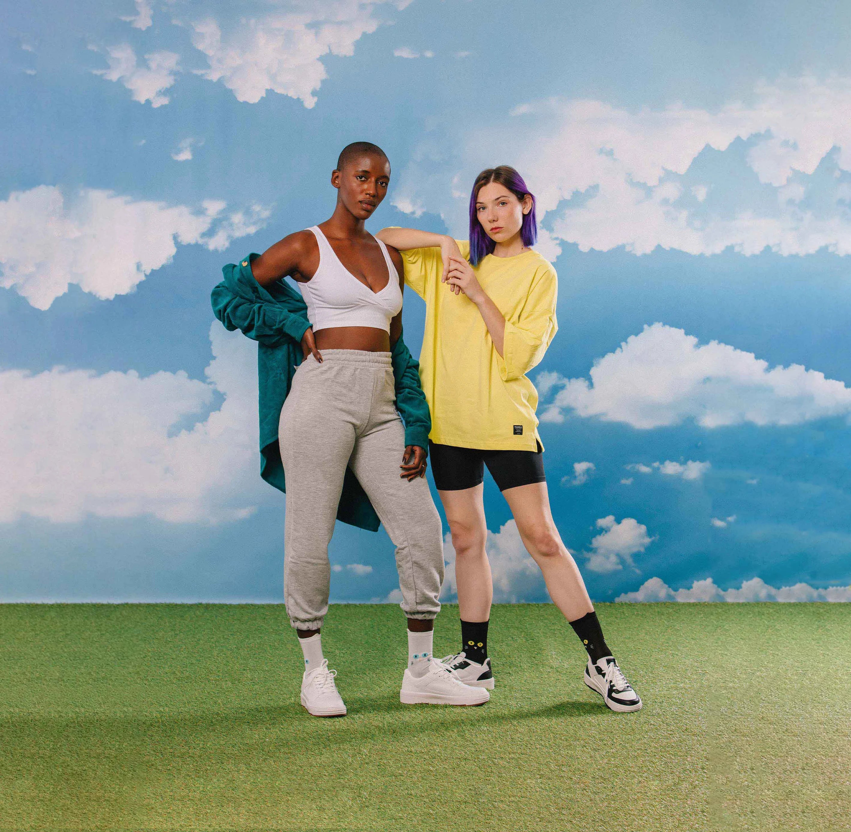 EAT MY SOCKS - CAT WALK BLACK - BLACK