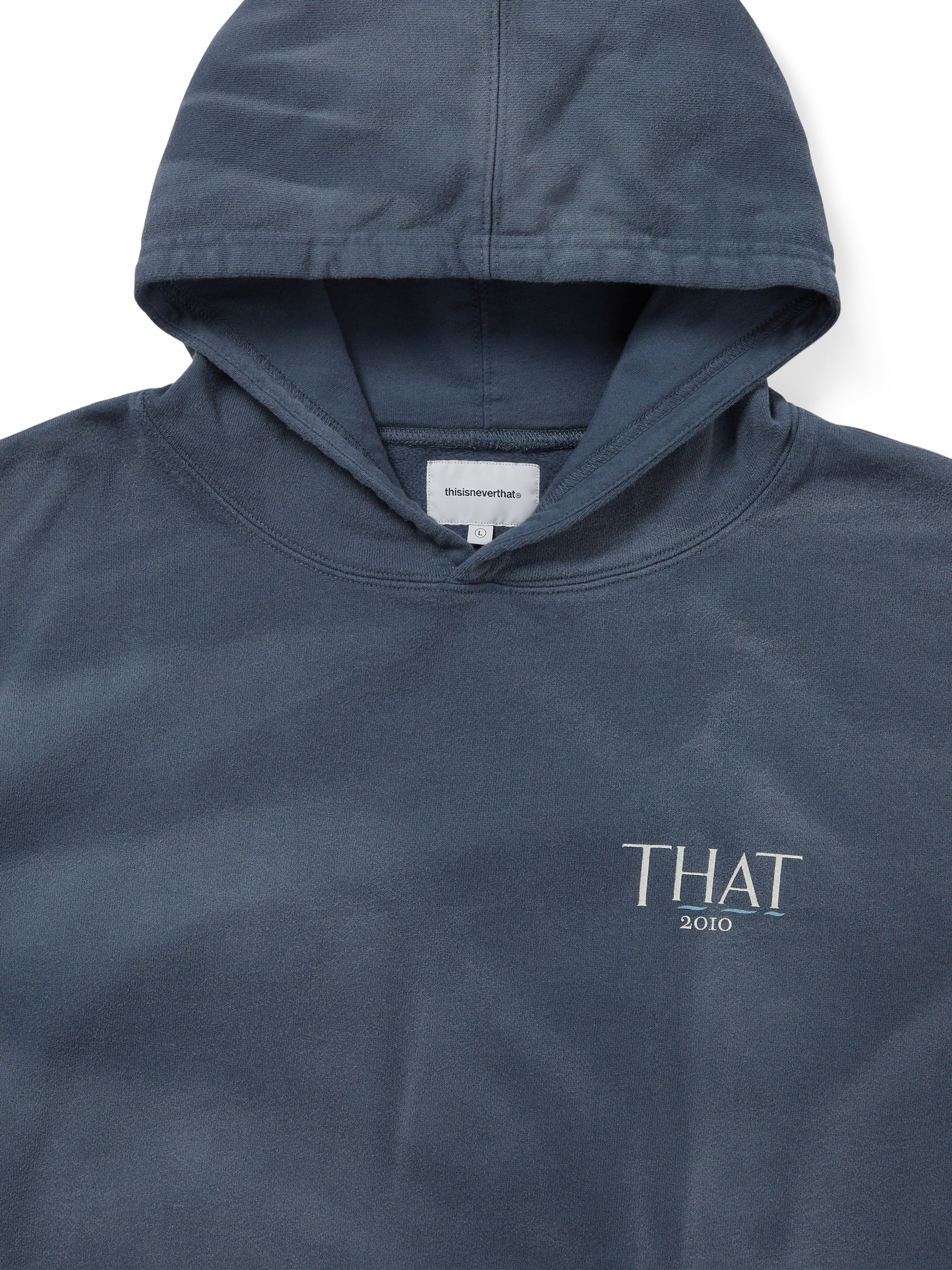 THISISNEVERTHAT - FADED THAT 2010 HOODIE - DEEP WATER