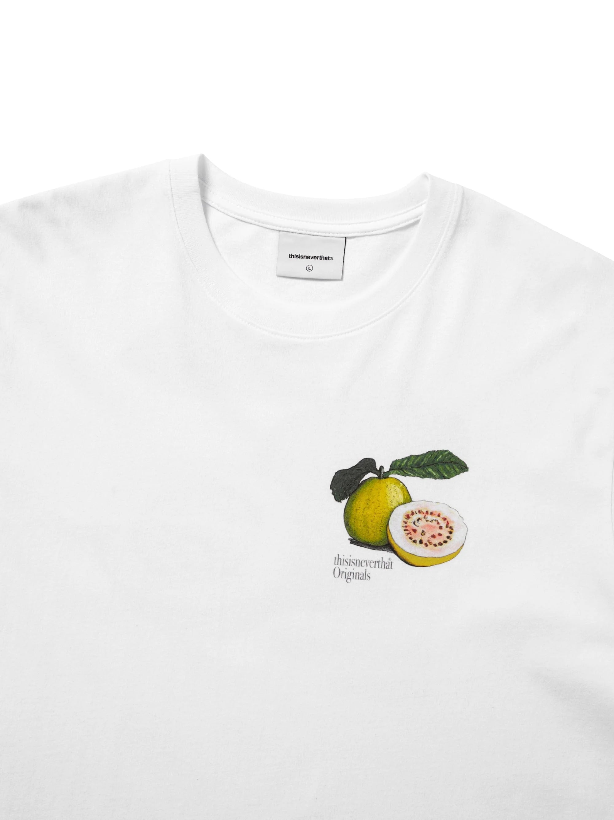 THISISNEVERTHAT GUAVA TEE - WHITE