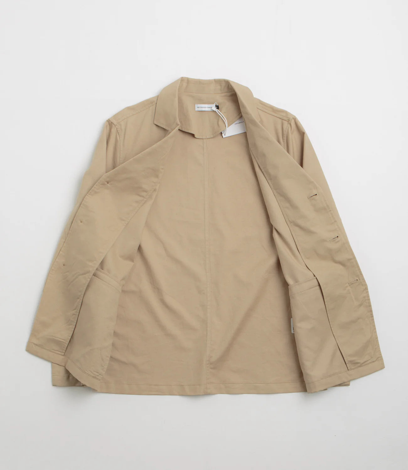 POP HEWITT SUIT JACKET - WHITE PEPPER