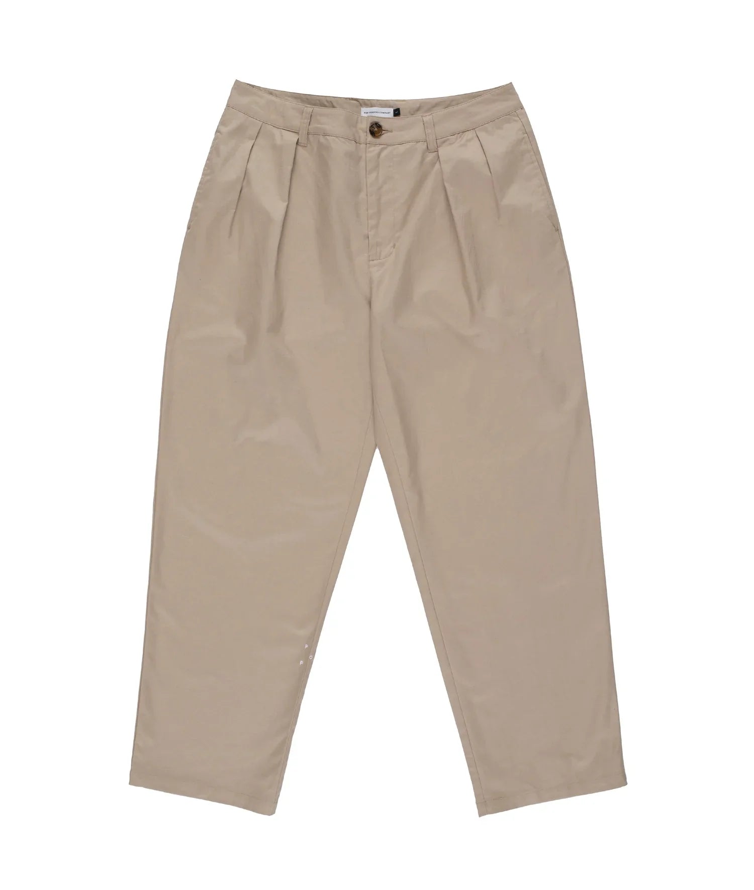 POP HEWITT SUIT PANTS - WHITE PEPPER