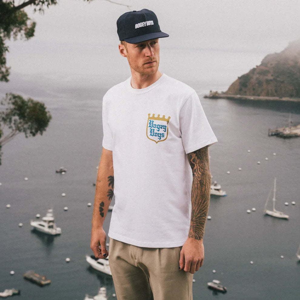 BOGEY BOYS CASTLE T-SHIRT - WHITE