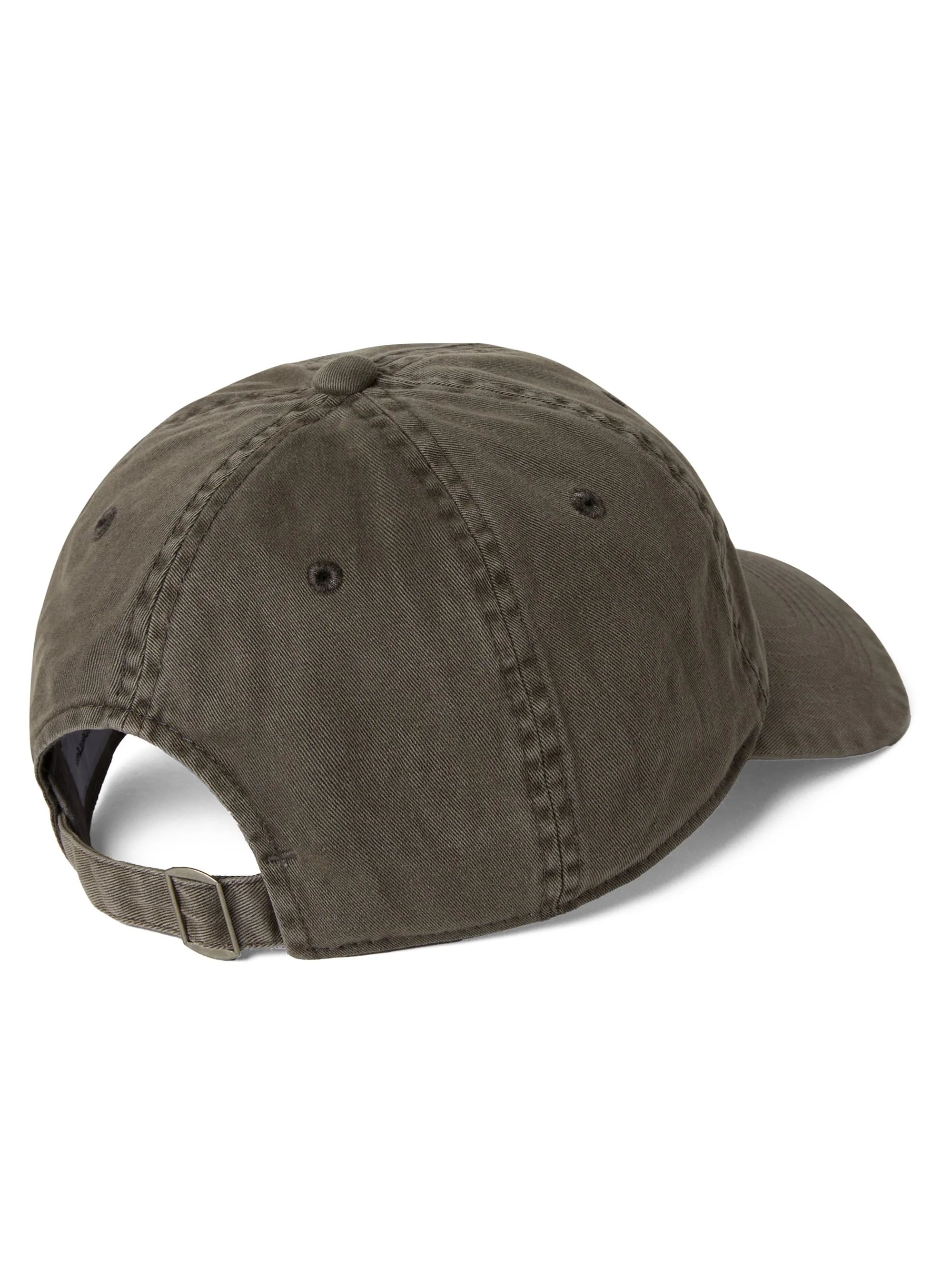THISISNEVERTHAT OVERDYED E/T-LOGO CAP - CHARCOAL