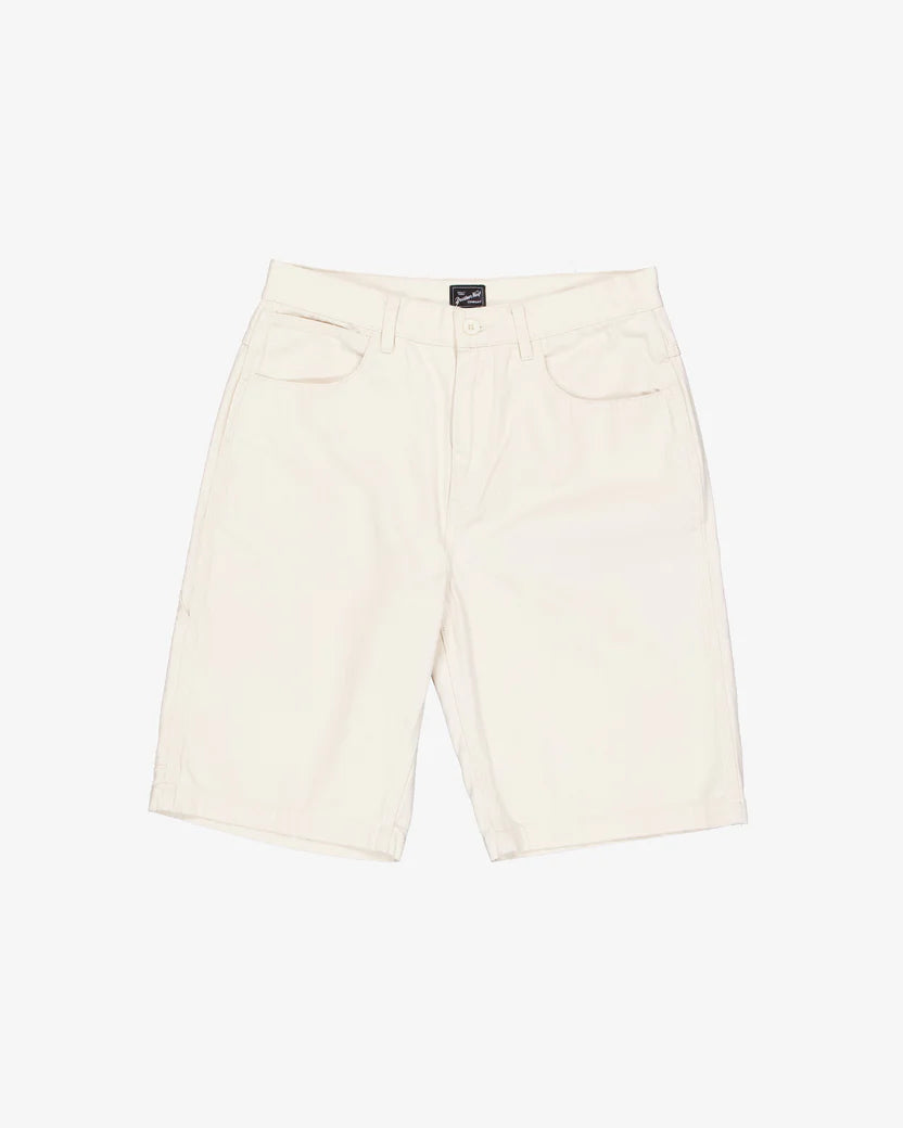 BROTHERWOLF PAINTER SHORTS - OFF WHITE