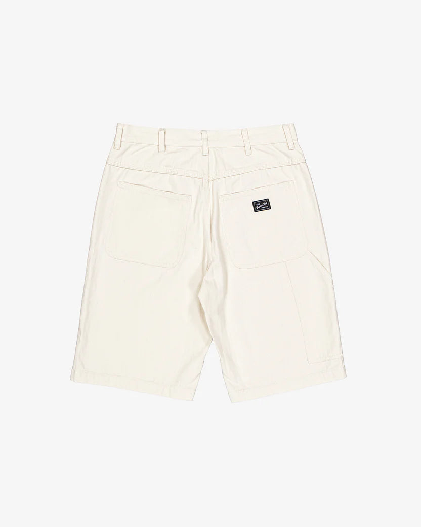 BROTHERWOLF PAINTER SHORTS - OFF WHITE