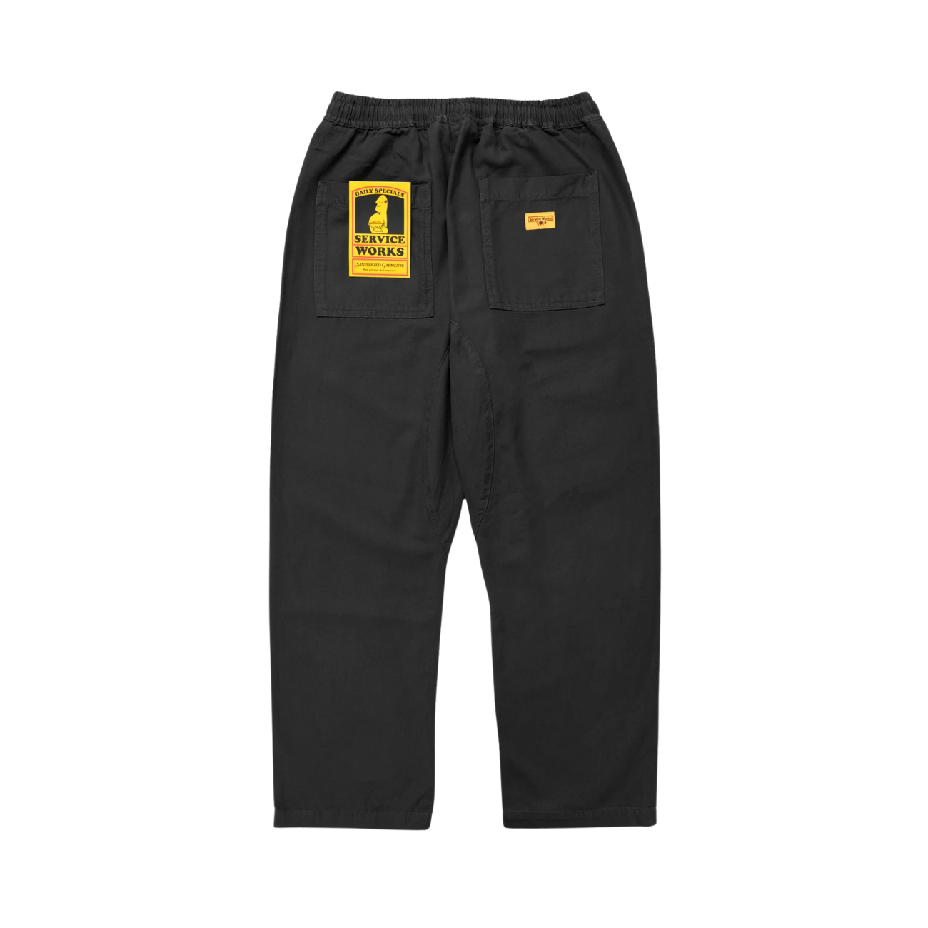 SERVICE WORKS CANVAS CHEF PANT - BLACK