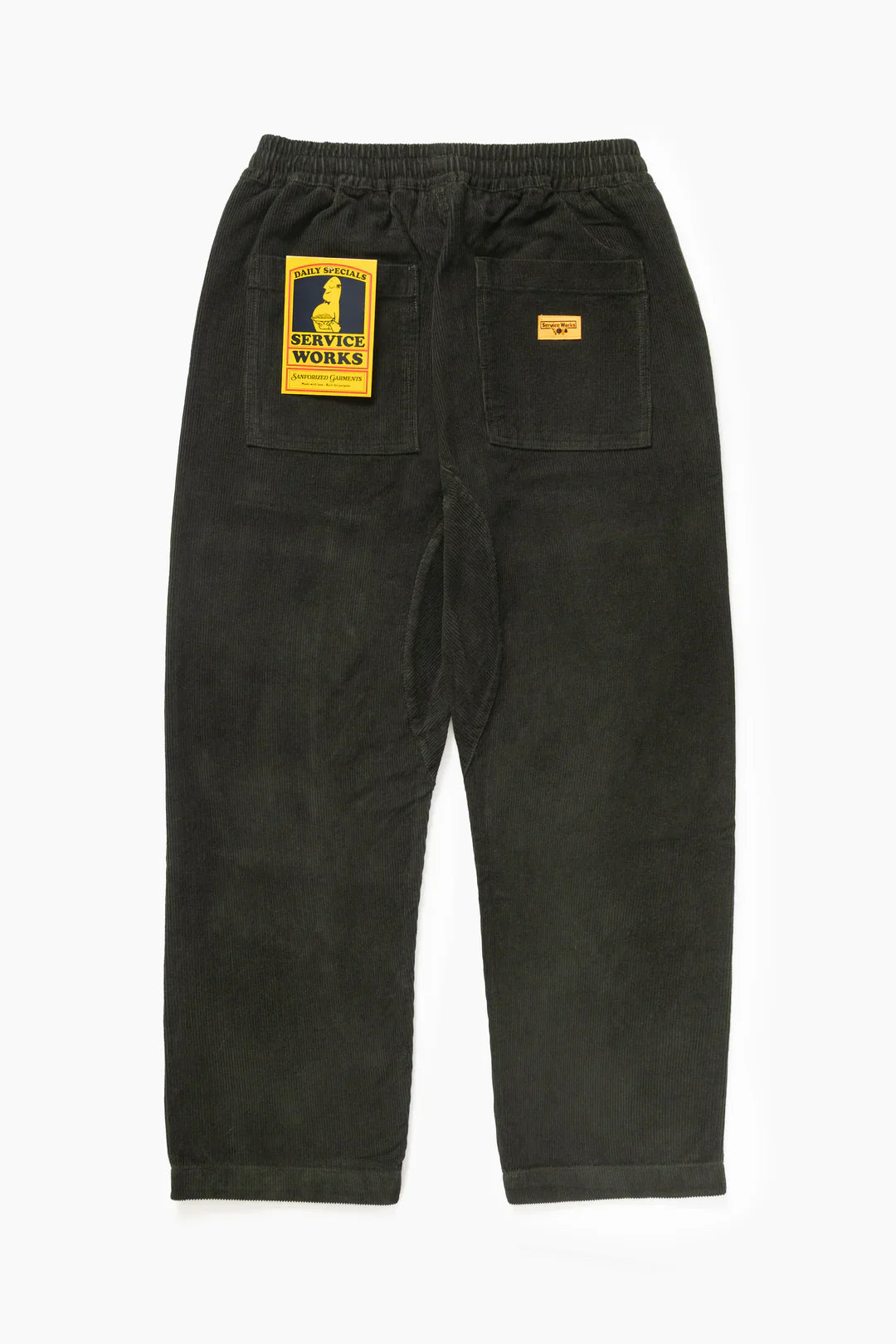 SERVICE WORKS	CORDUROY CHEF PANT - COPPICE