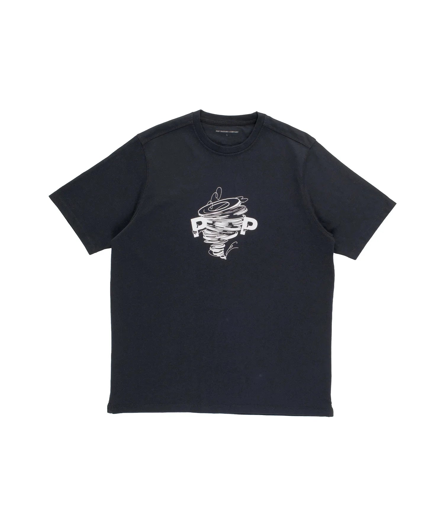 POP SWIRL T-SHIRT - BLACK
