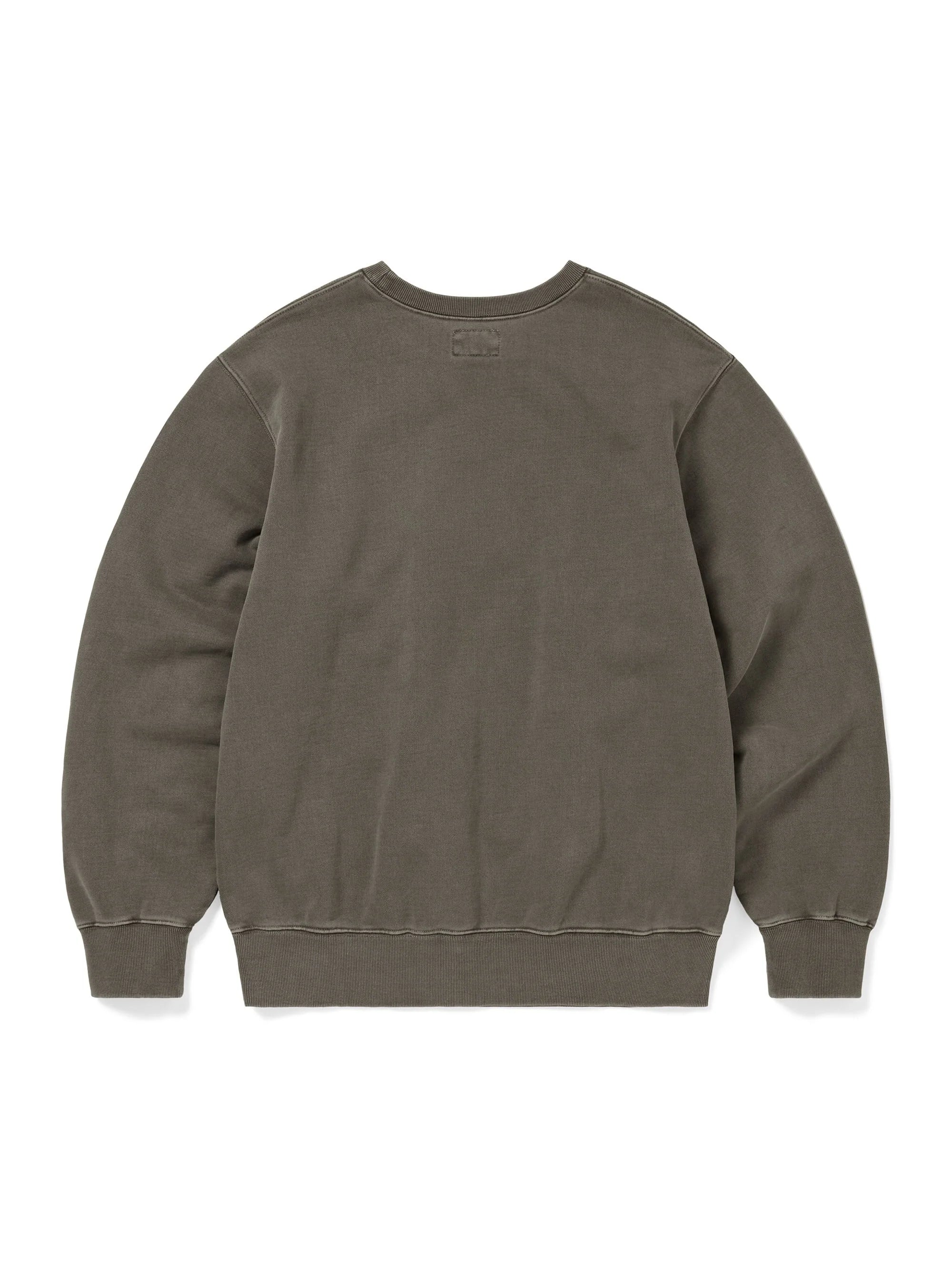 THISISNEVERTHAT T-LOGO CREWNECK - DARK MOCHA