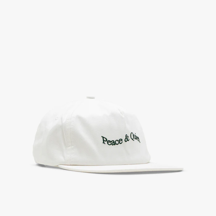 MUSEUM OF PEACE & QUIET WORDMARK 5-PANEL - WHITE