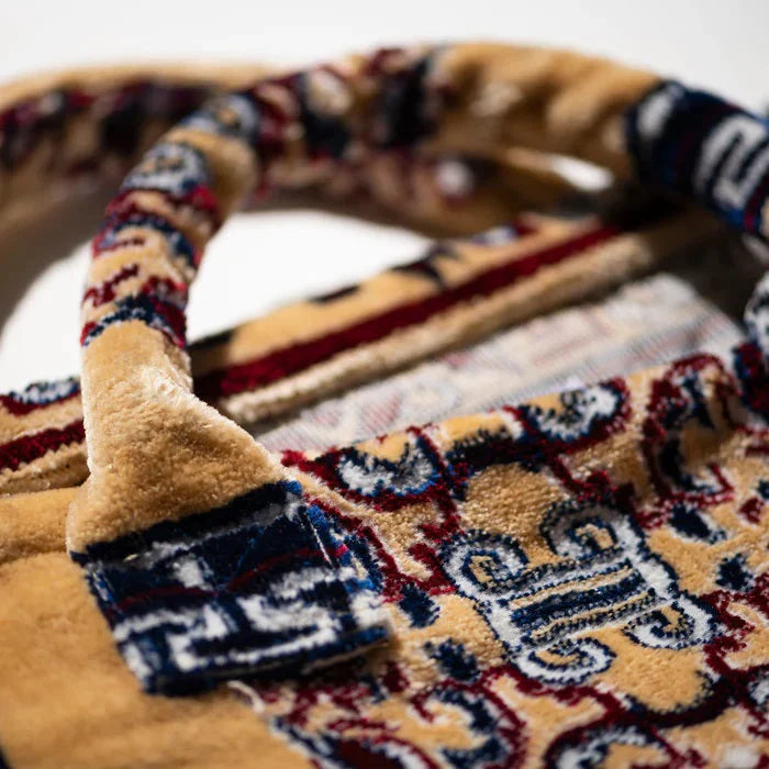 PUEBCO - RUG FABRIC BAG - YELLOW