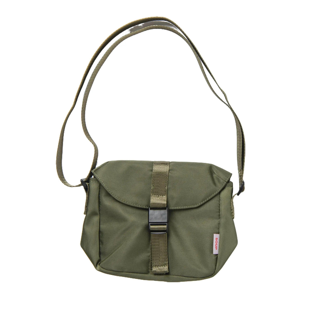 SOUP POSTMAN SHOULDER BAG - GREEN KHAKI