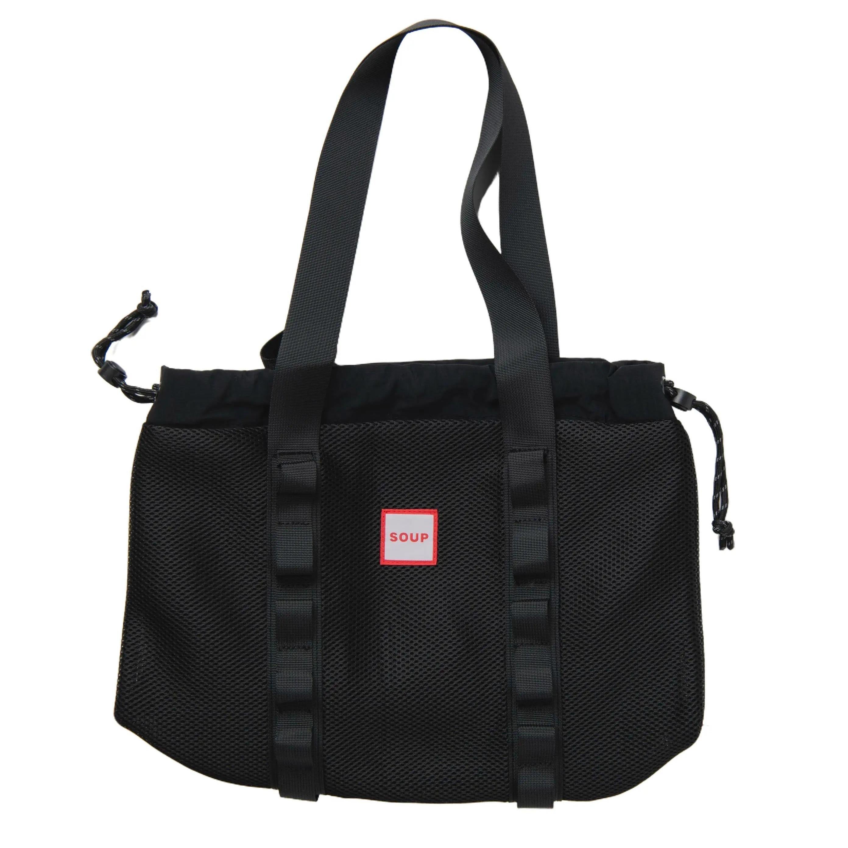 SOUP DAILY SHOPPER TOTE - BLACK