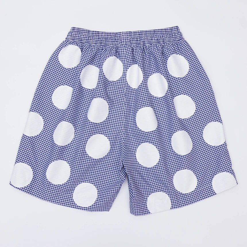 BLACK CACTUS BS253 SHORT PANTS D BLUE FLOWER & DOT