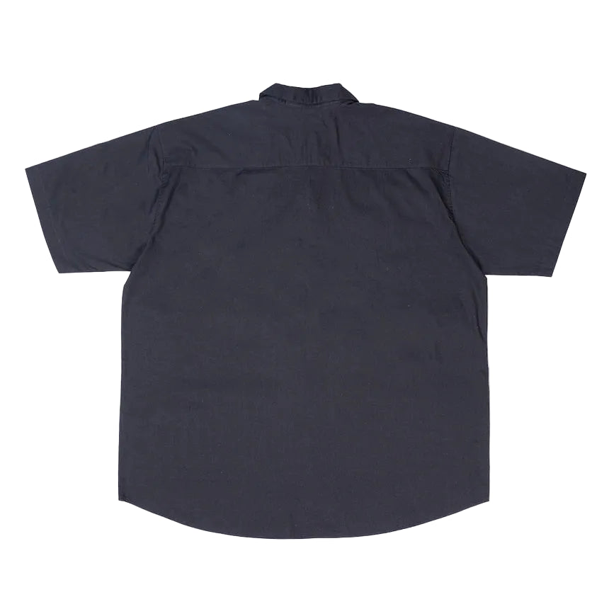 BLACK CACTUS BS235 BLACK SHIRT POCKET EMBRODIERY