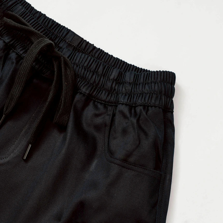 BLACK CACTUS BS392 BLACK PANTS HAPPY GREEN