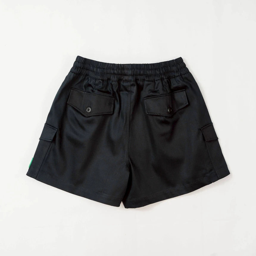BLACK CACTUS BS392 BLACK PANTS HAPPY GREEN