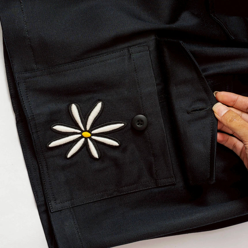 BLACK CACTUS BS393 BLACK PANTS LOVE